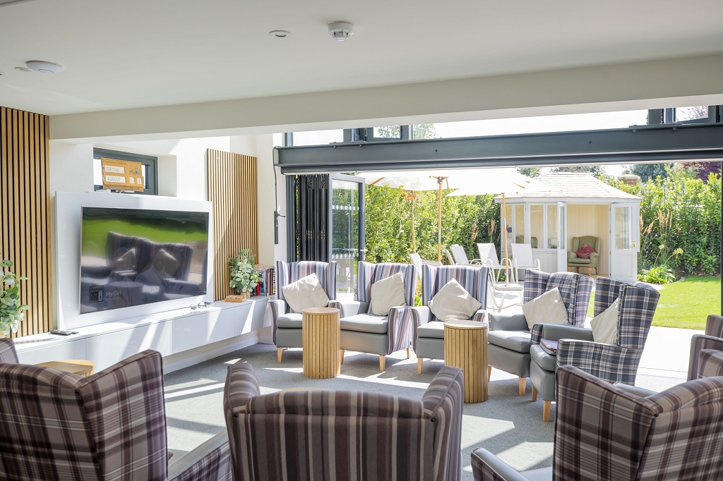 Place Farm House residential care home garden